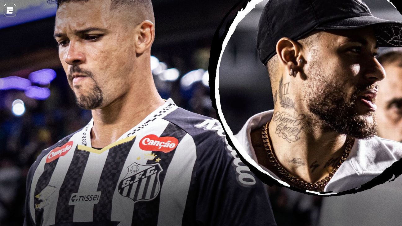 À espera de Neymar, Santos chega a quase 50% de chance de queda à Série B após derrota no Allianz Parque