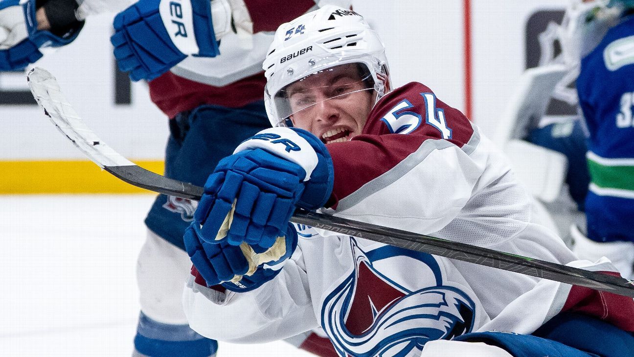 Avs reward rookie Brindley with 2-year extension