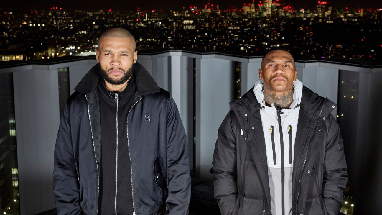 Benn Supera a Eubank Jr. en el Pesaje Previo a la Revancha Boxística 2 Conor Benn, a la derecha, pesó más que Chris Eubank Jr.