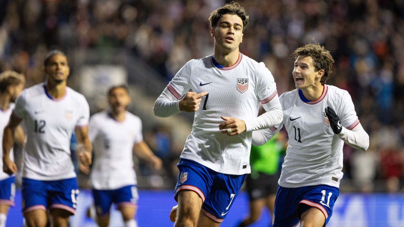 Reyna takes advantage of opportunity in return, as USMNT continues unbeaten run