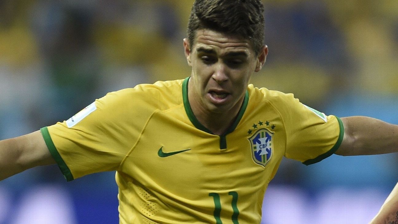Oscar, ex-Chelsea and Brazil, retires aged 34