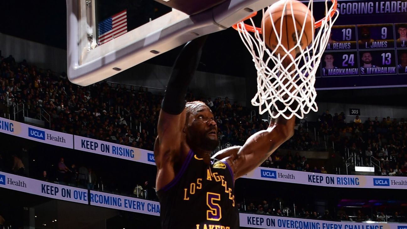 Lakers center Deandre Ayton shares story of LeBron throwing him lob in 2014