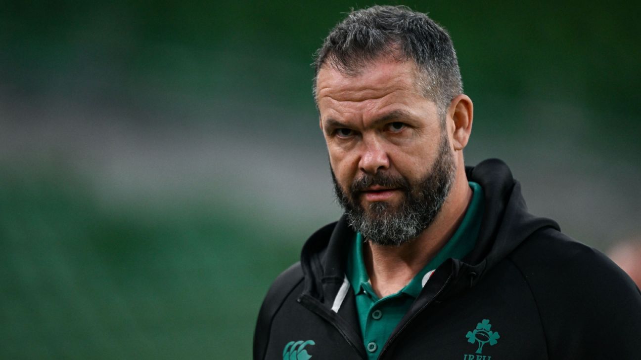 Irlanda vs. Sudáfrica: Derrota Caótica, Pero Farrell Orgulloso del Equipo 2 Andy Farrell