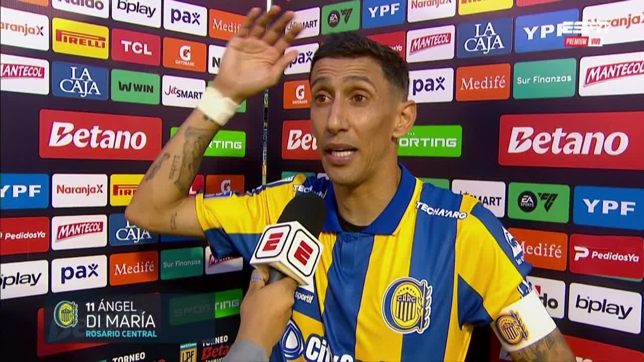 Di María habló del pasillo de espaldas de Estudiantes para Central: ¿Qué  dijo? - ESPN