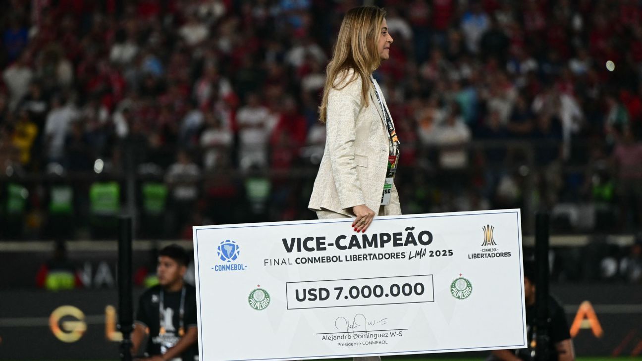 Vice do Palmeiras na Libertadores: Leila se pronuncia com tristeza e pedidos de calma