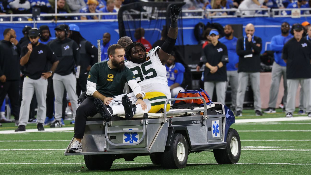 Packers DT Wyatt (ankle) out for rest of season