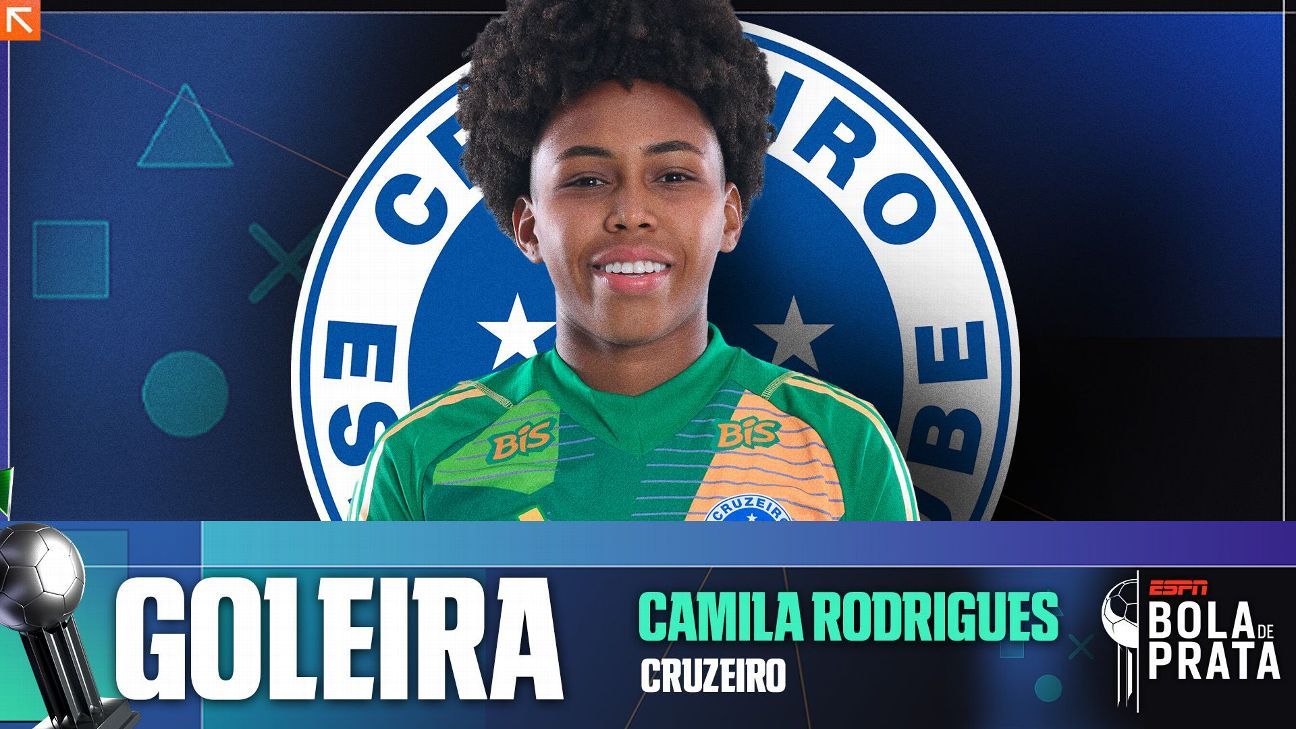 melhor goleira Camila Rodrigues vence o Prêmio ESPN Bola de Prata