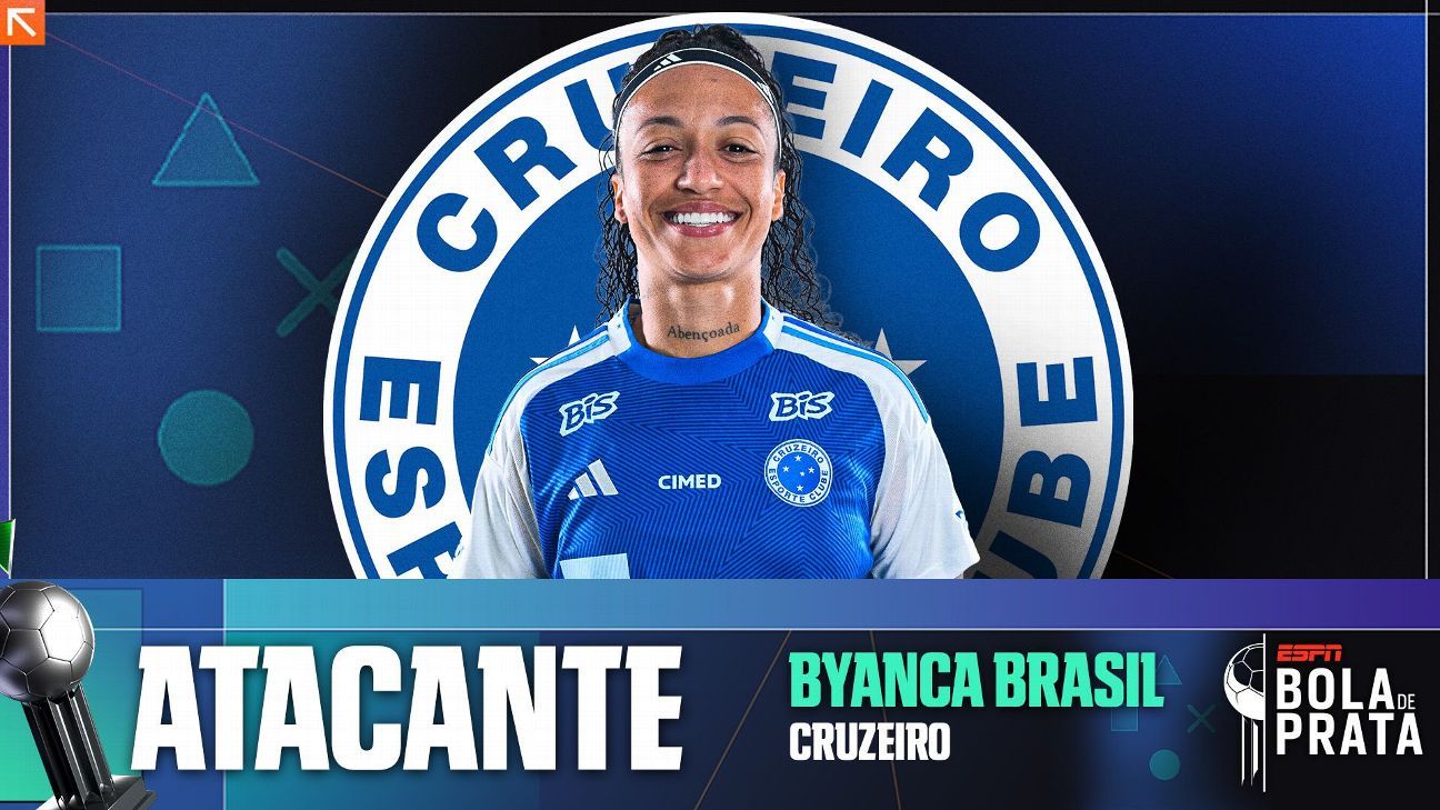 Byanca Brasil: Destaque da temporada do Cruzeiro como atacante na Bola de Prata ESPN.