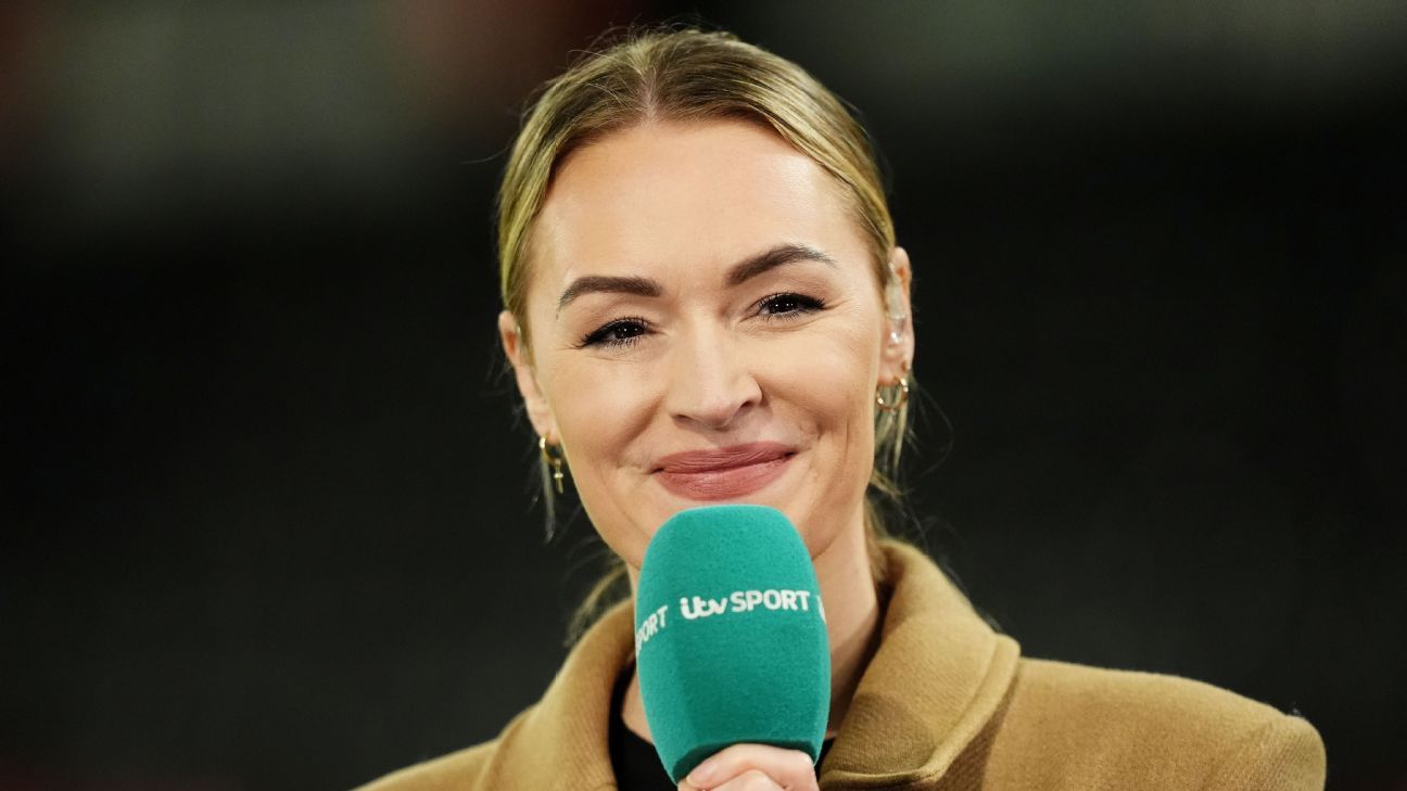 TV presenter Laura Woods collapses while presenting England vs. Ghana coverage