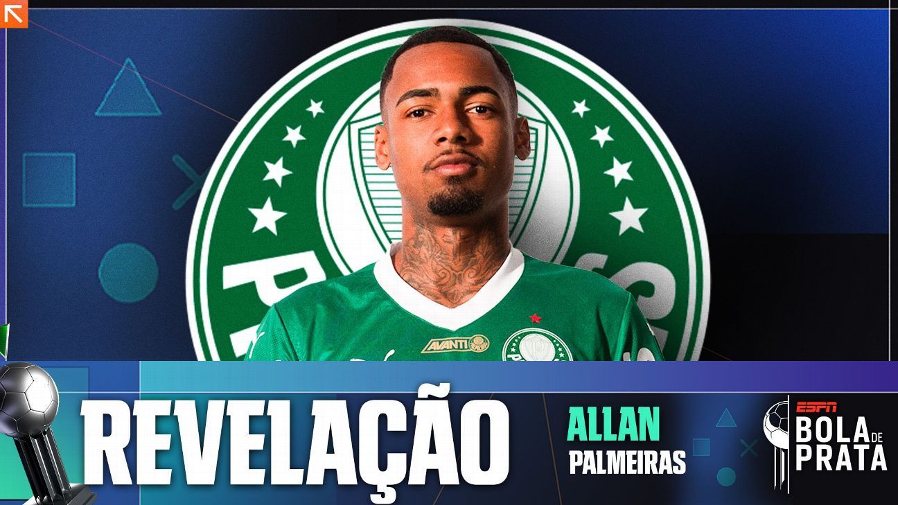 PREMIADO: Allan, jovem do Palmeiras, é eleito a grande revelação do Brasileirão 2025