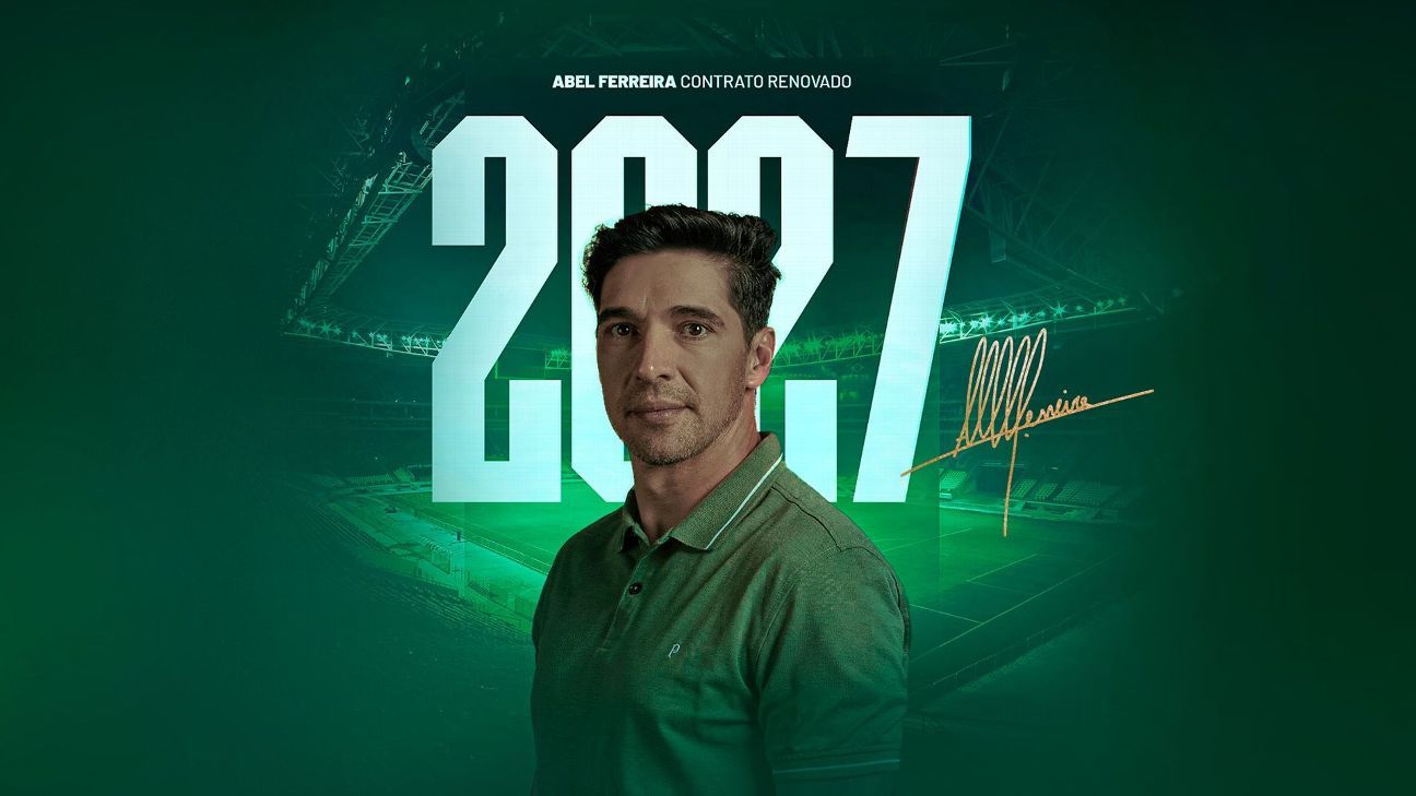 Palmeiras e Abel Ferreira fecham acordo e garantem renovação até 2027; futuro em jogo!
