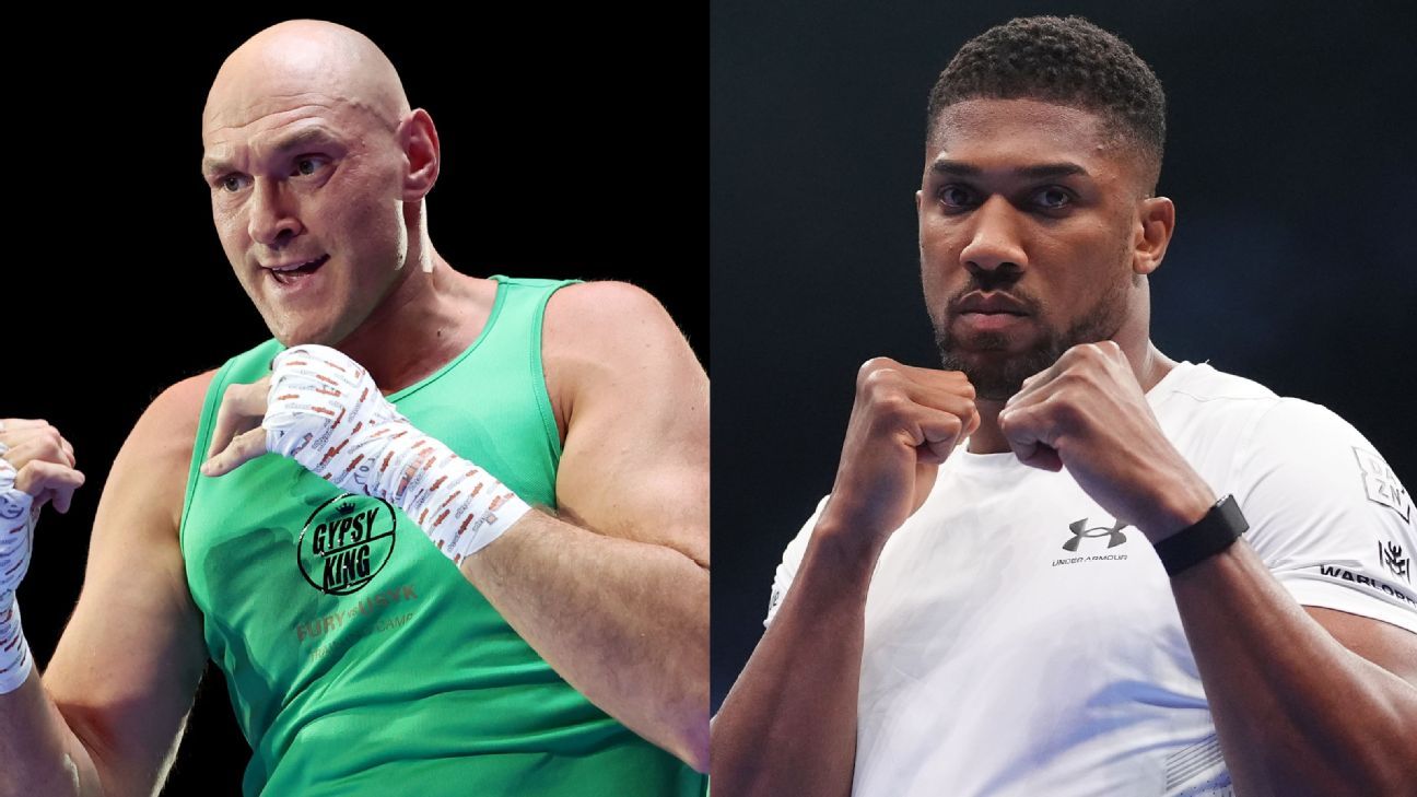 Anthony Joshua and Tyson Fury being lined up for long-anticipated fight in 2026