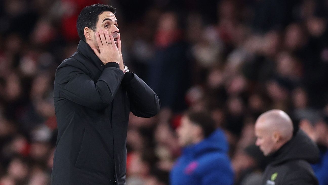 Mikel Arteta warns Arsenal after escaping with late win vs. Wolves