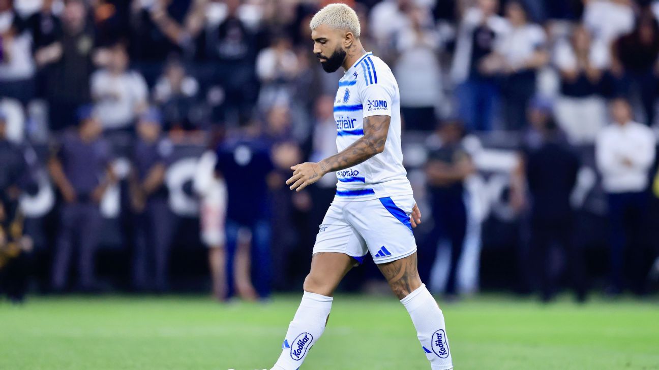 Postagem de Gabigol após errar pênalti e eliminar Cruzeiro da final da Copa do Brasil