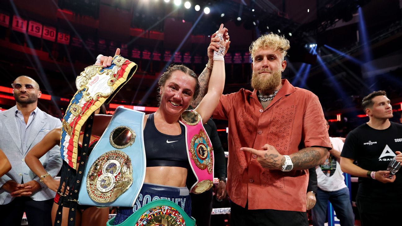 Scotney chasing undisputed history (and a car) from Jake Paul