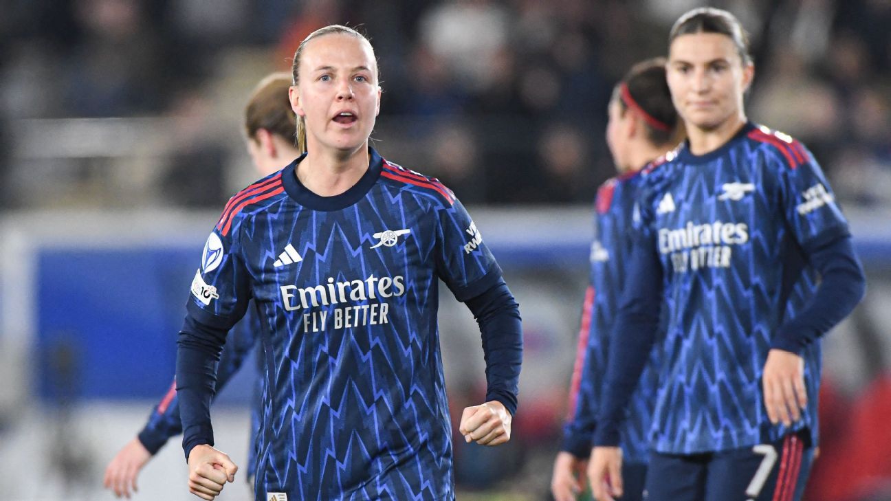 Arsenal sitting pretty amid UWCL 'rollercoaster'