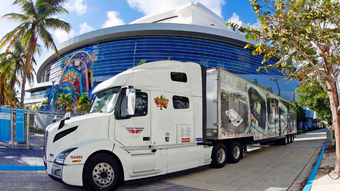 NHL's holiday on ice amid balmy Miami's swaying palm trees