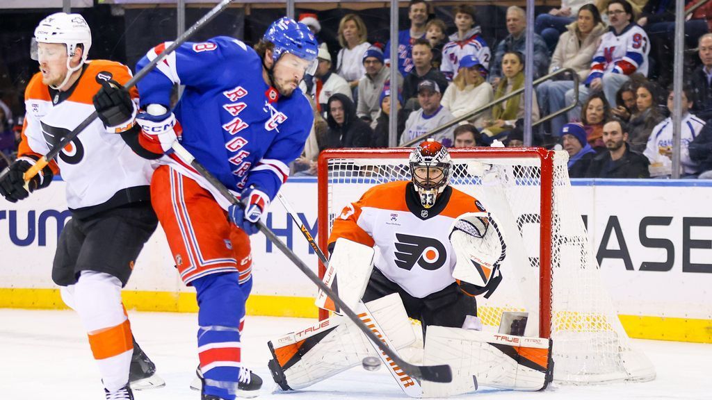 Rangers rally past Flyers but lose captain Miller
