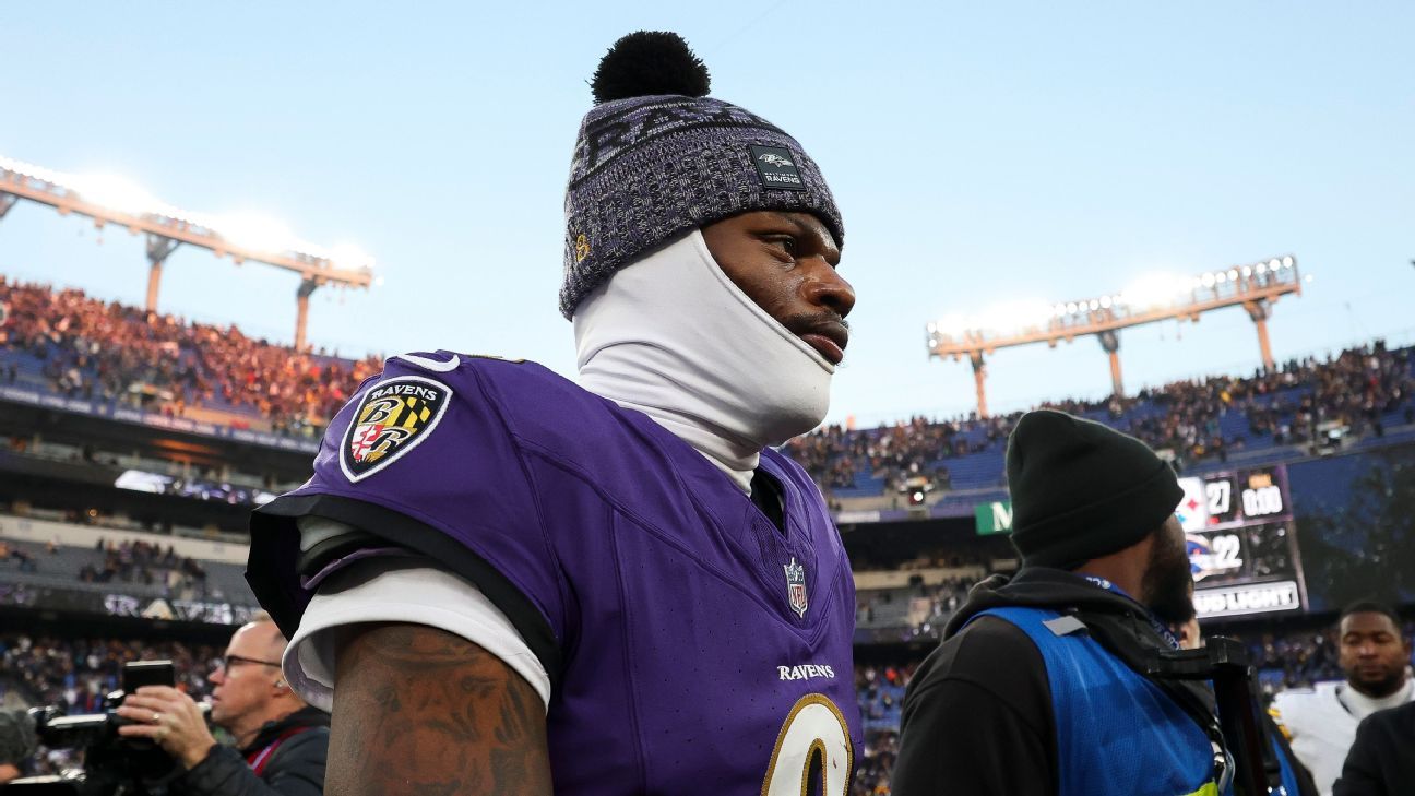 Lamar misses practice again; doubtful vs. Packers