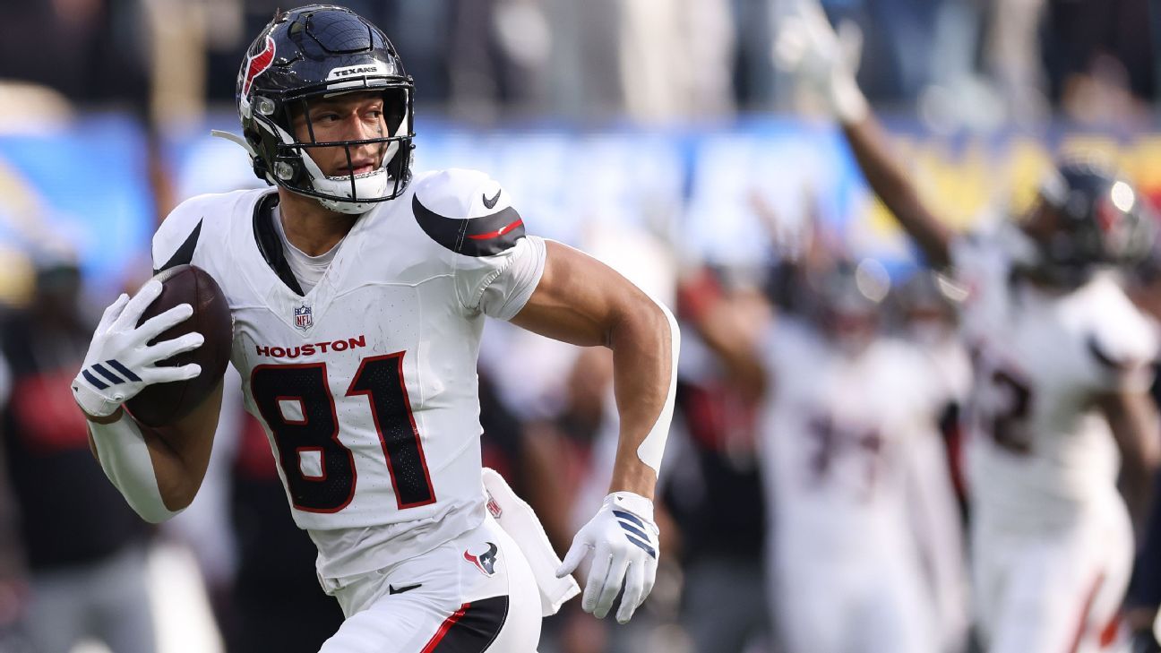 Texans' Jayden Higgins out for season with torn ACL