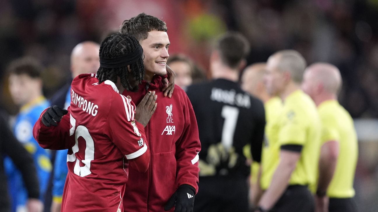 Liverpool's Frimpong backs Wirtz to rediscover best form