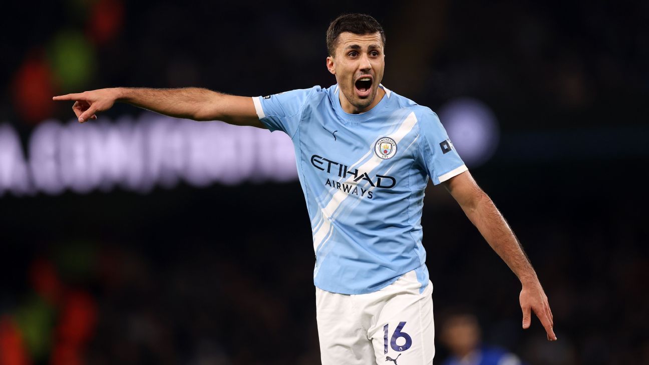 Man City's Rodri escapes ban after 'neutral' comment about referee - ESPN