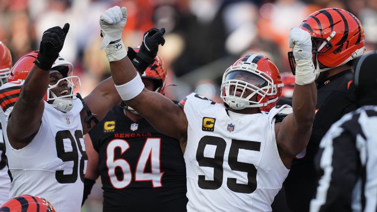 Sack records: Myles Garrett makes history (23!); Broncos' D four shy of team record (68!)
