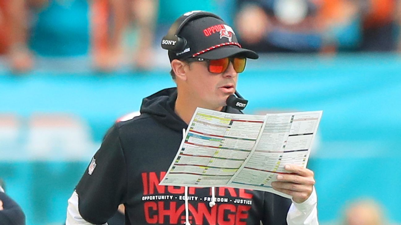 Sources: Bucs fire OC Grizzard, QB coach Lewis