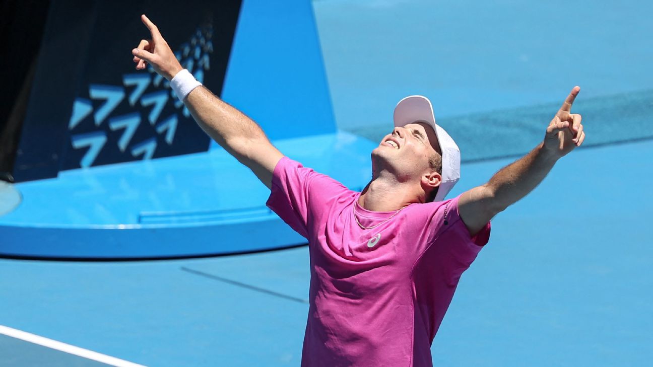 Australian Open: Brit Arthur Fery stuns 20th seed Flavio Cobolli, Cam Norrie advances