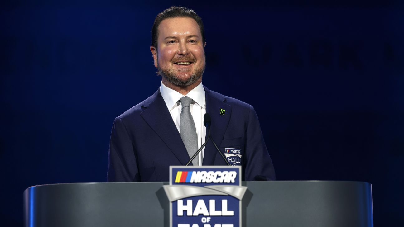 'Amazing feeling:' Busch leads 3 into NASCAR Hall