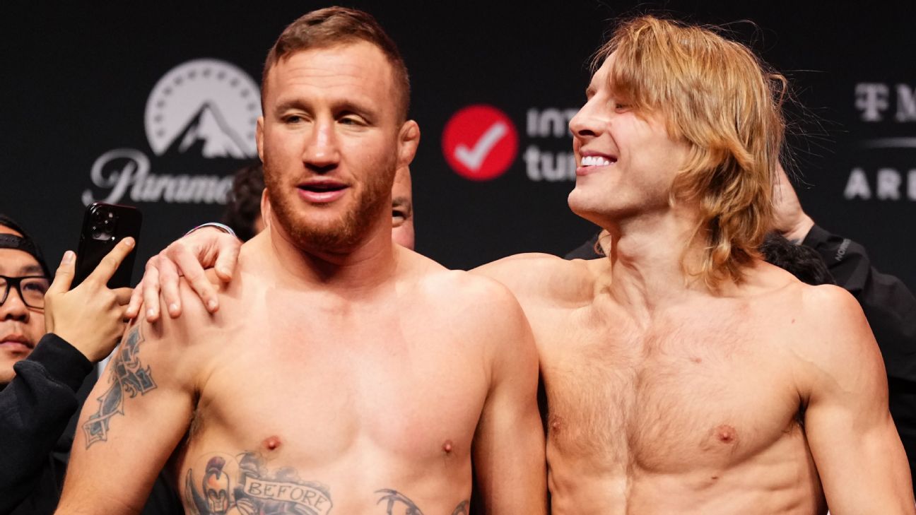 Paddy Pimblett explica ‘o que se passa na pele de Justin Gaethje’ antes do confronto do UFC 324