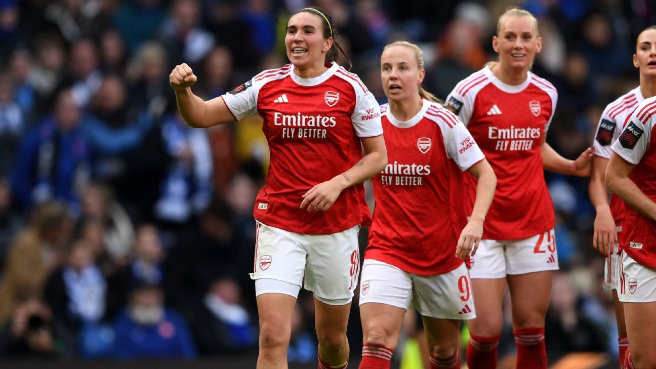 O Arsenal acabou de encerrar sua corrida pelo título da WSL? Por que o tropeço do Chelsea é o sonho do Man City