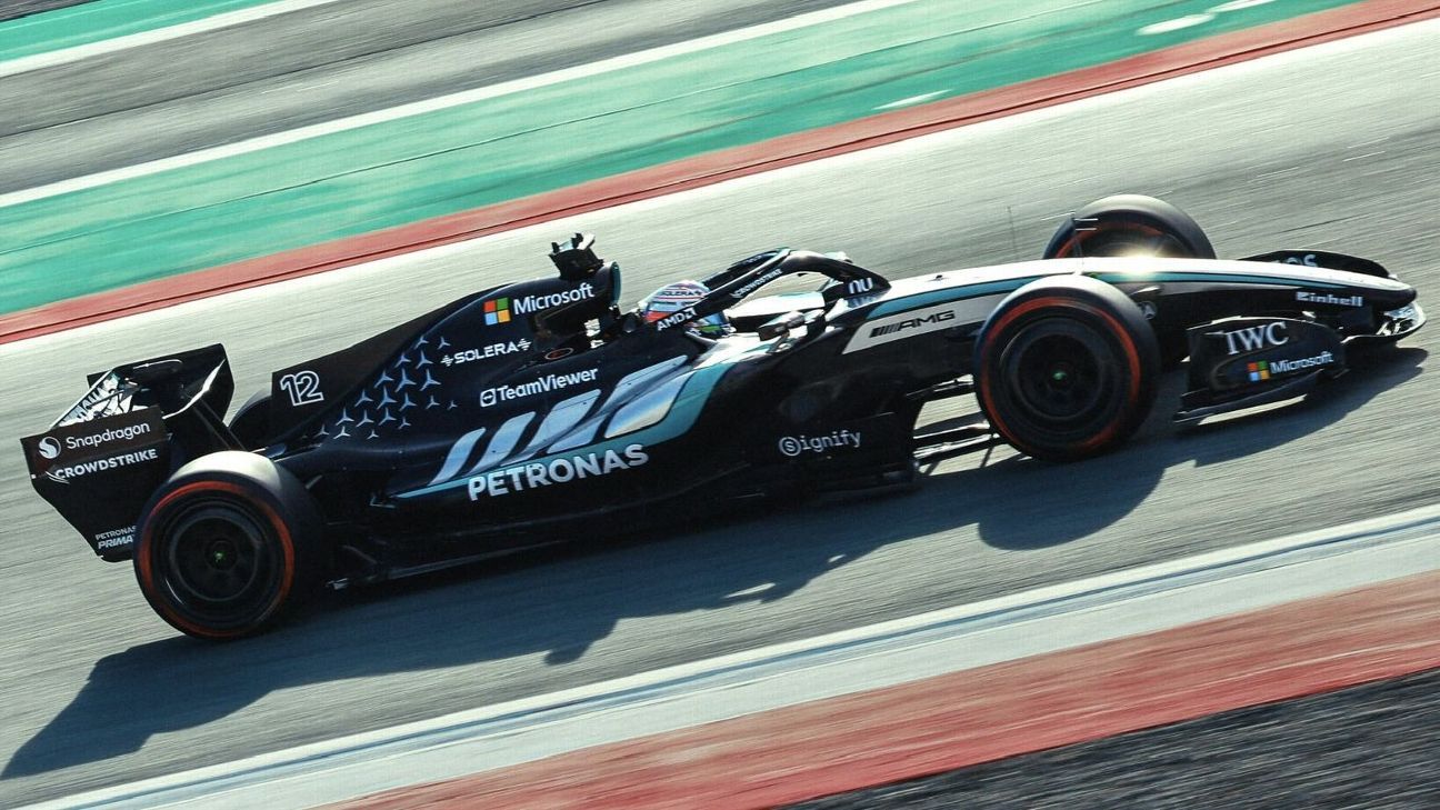Merc, Red Bull fast as secret F1 test begins