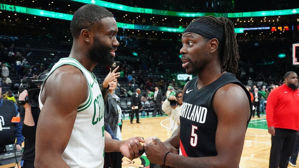 Celtics pay tribute to 2024 champion Jrue Holiday in return