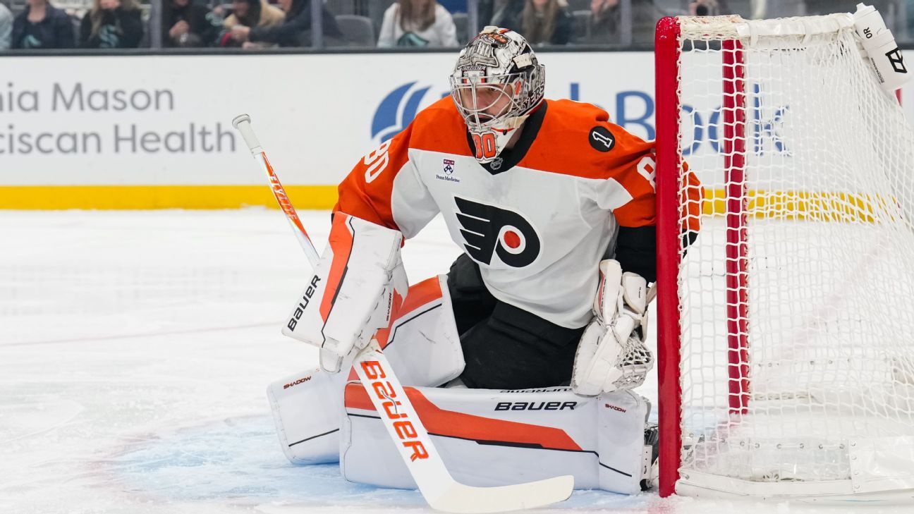 Flyers activate Czech Olympian Vladar off IR