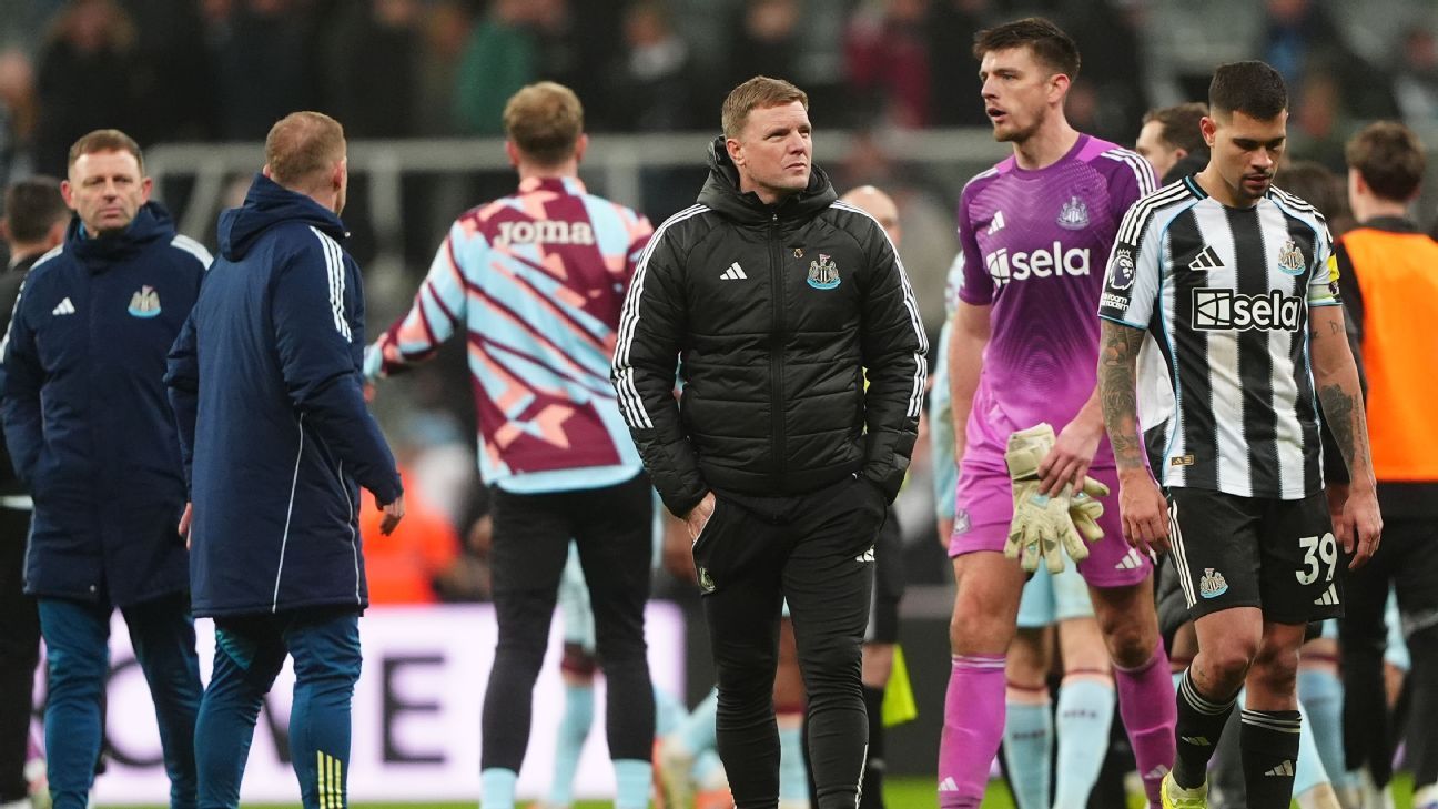 Eddie Howe takes responsibility as Newcastle booed off at home