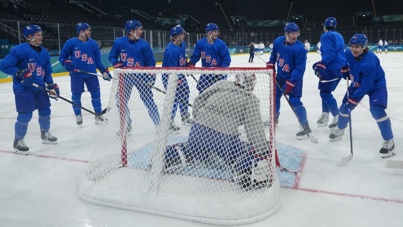 'That's the expectation': U.S. men's hockey ready to get gold chase underway