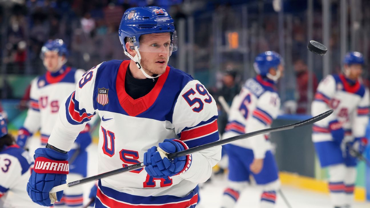 Live updates from USA-Latvia men's hockey