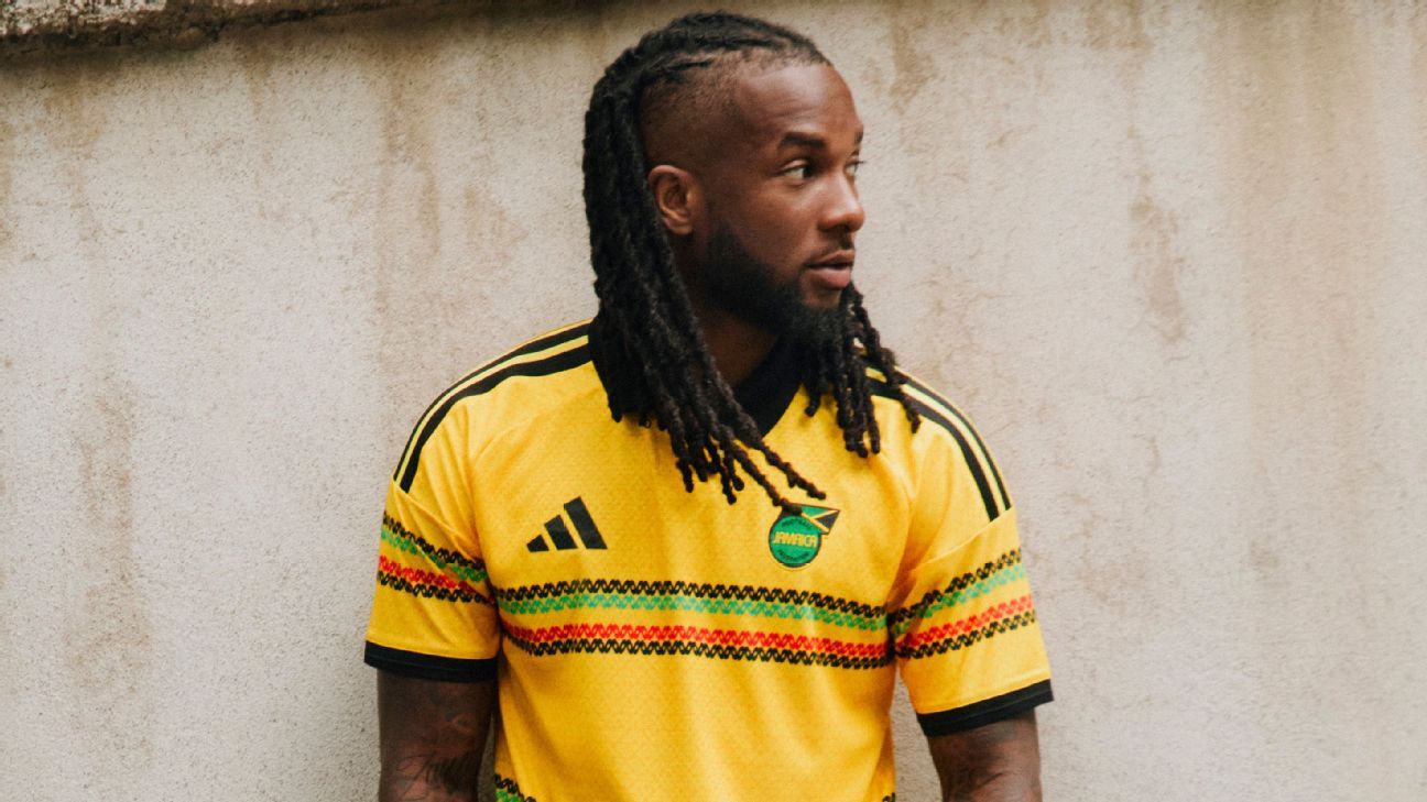Reggae repping: Jamaica unveil snazzy kits ahead of World Cup playoffs