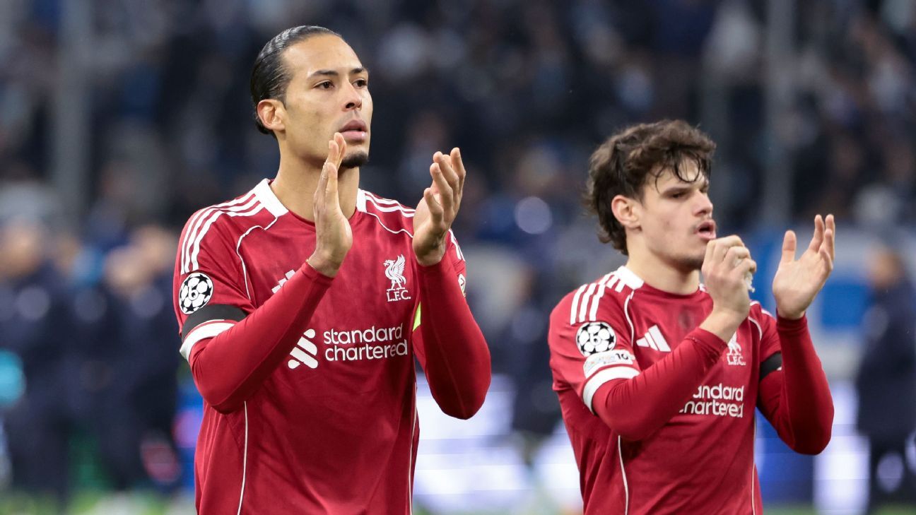 Virgil van Dijk salta para a defesa para melhorar o companheiro de equipe do Liverpool, Milos Kerkez