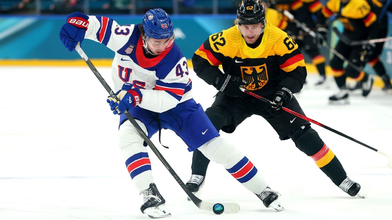 Follow live: USA men's hockey faces Germany in group stage