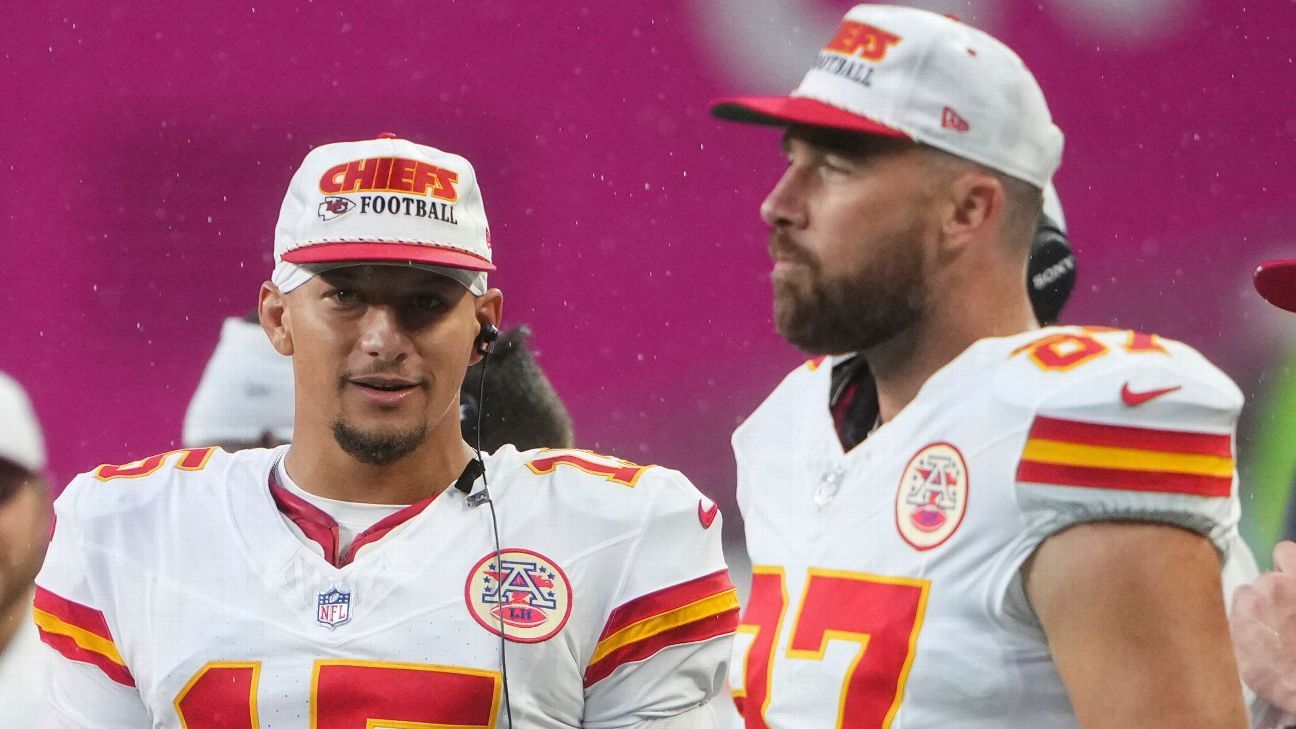 Patrick Mahomes, Travis Kelce sued for trademark infringement