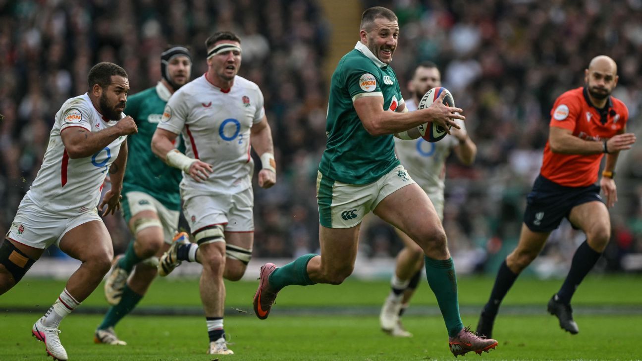 Six  Nations: England capitulate in record loss to Ireland