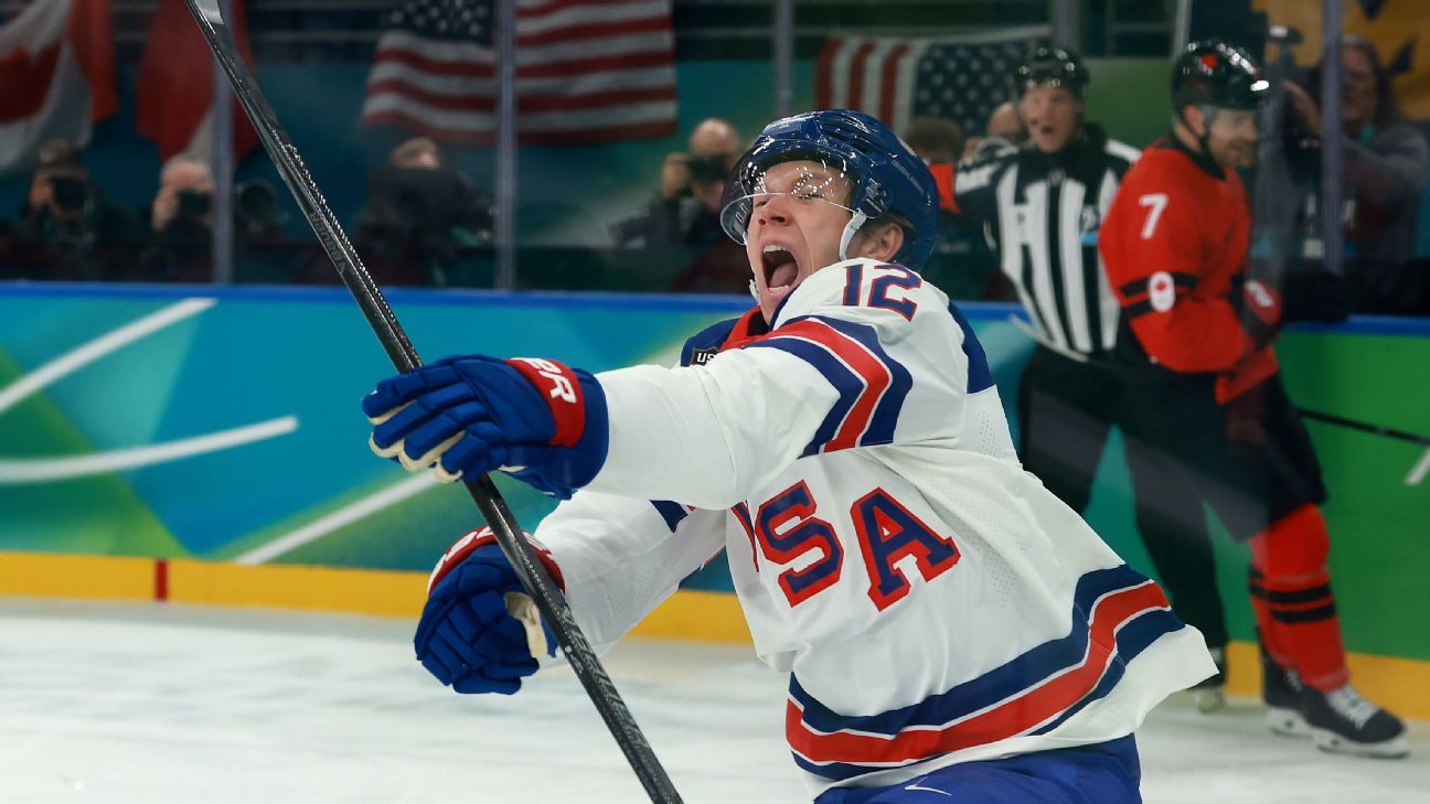 Follow live: U.S. holds 1-0 lead on Canada on Matt Boldy's incredible goal