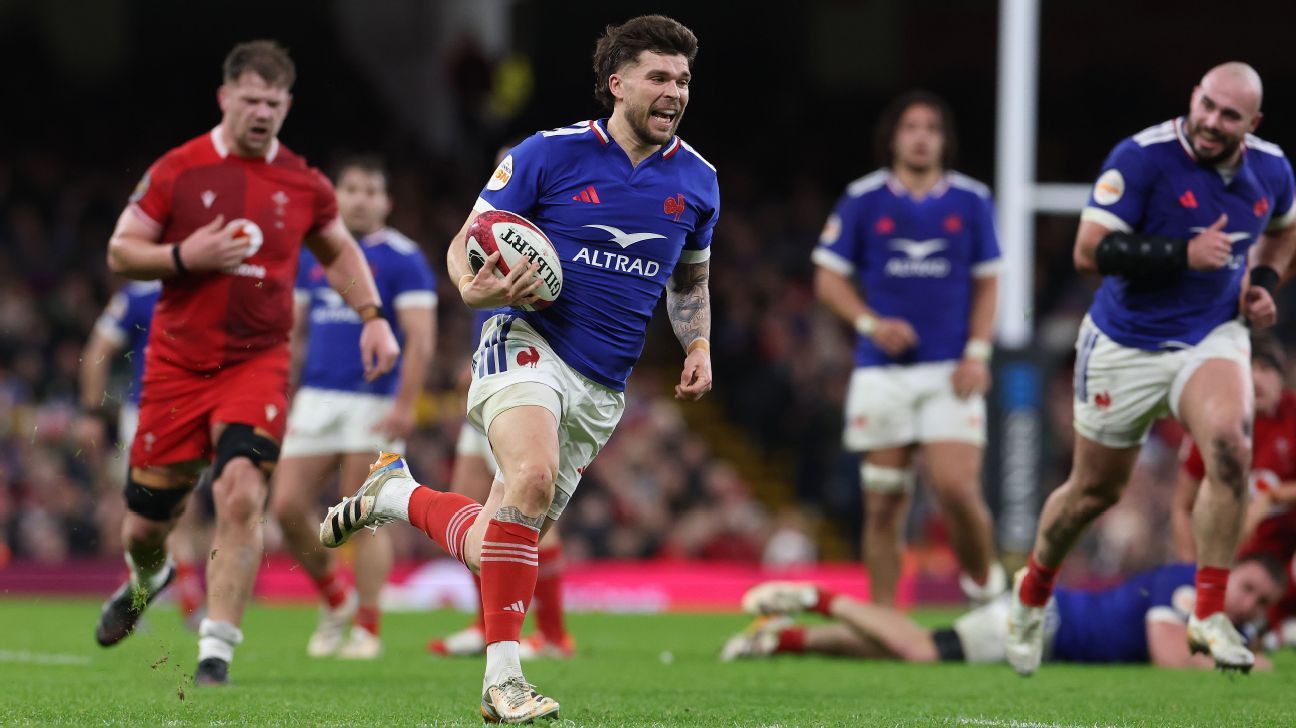 France beat Italy to edge closer to 6N Grand Slam