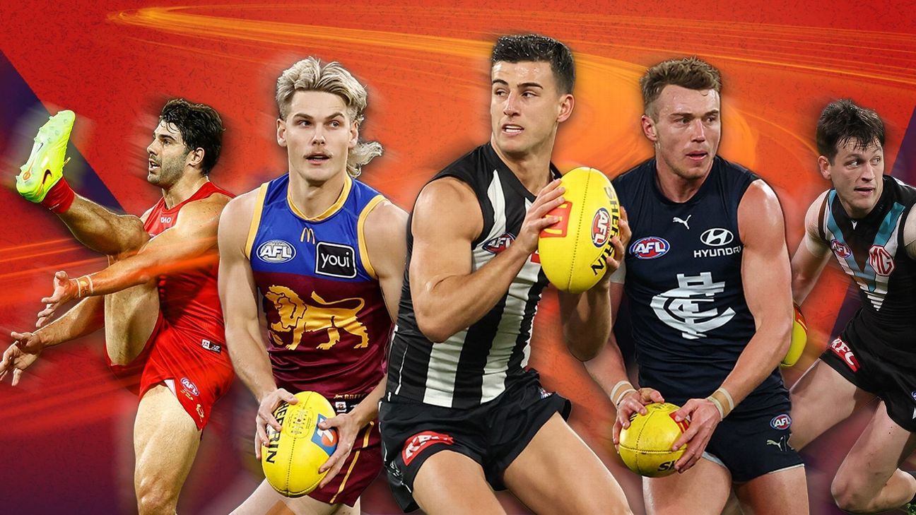The 50 best AFL players heading into season 2026