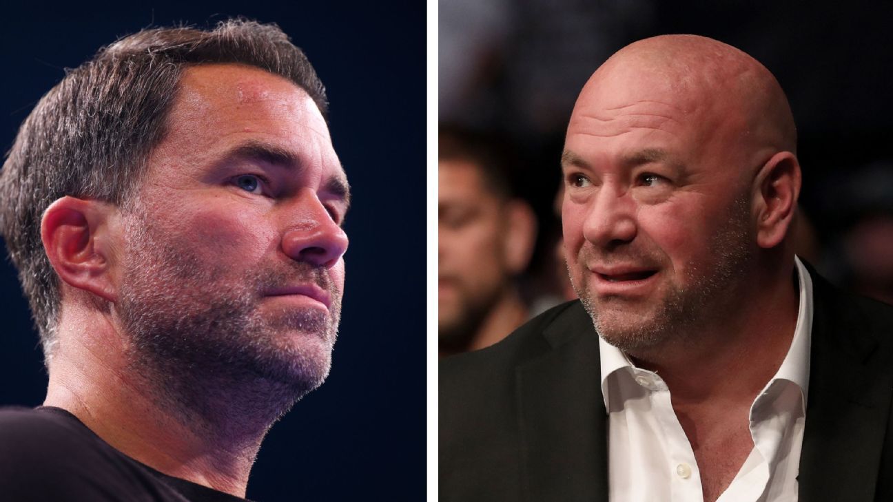 Is Dana White the biggest test for Eddie Hearn?