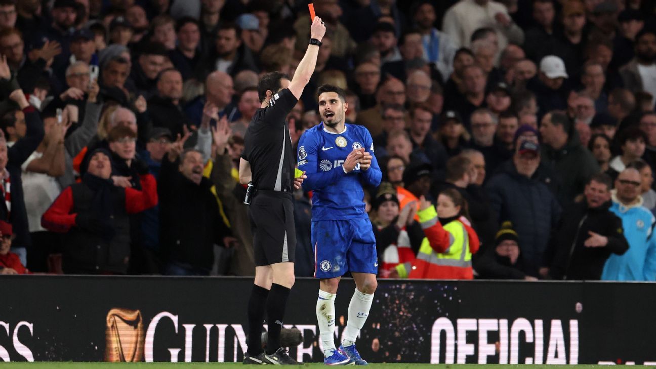 Liam Rosenior: Chelsea must address 'deep-lying' disciplinary issues after Neto record