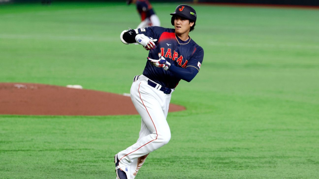 Ohtani hits grand slam as Japan cruises in WBC