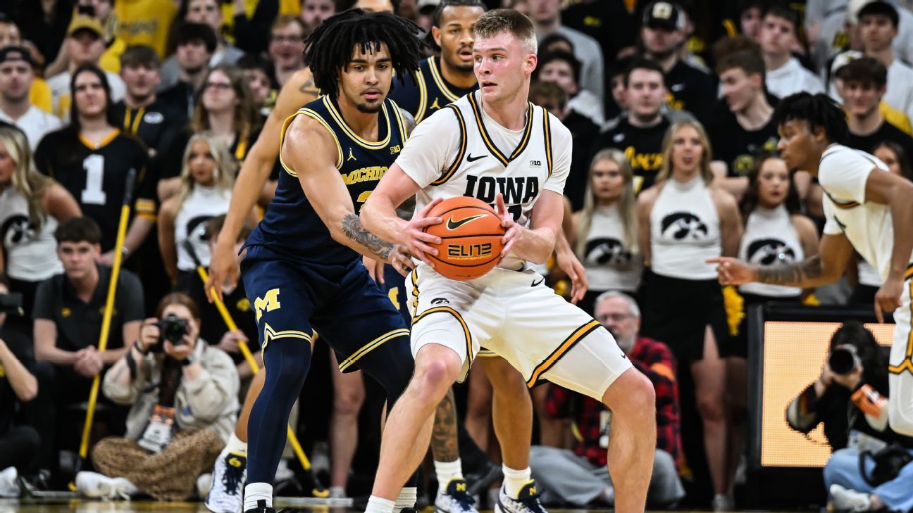 Men's Bubble Watch: Iowa still looks tourney-bound; streaking USF needs some help